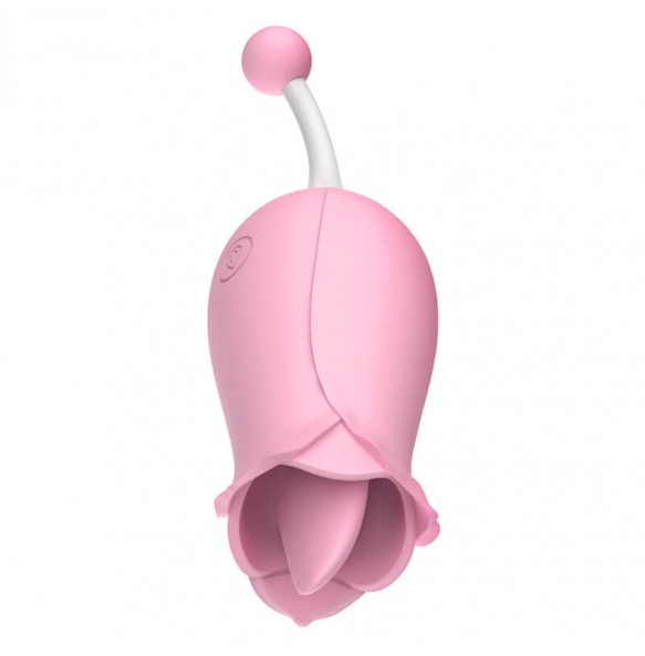 TAIWAN OMYSKY - Sweet Tongue Clit Massager Vibrator (Chargeable - Pink)